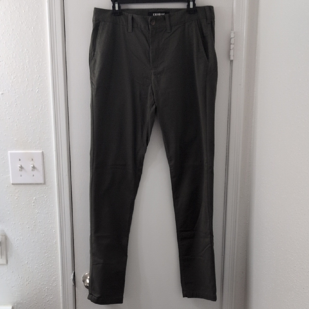Express Men's Olive Chinos